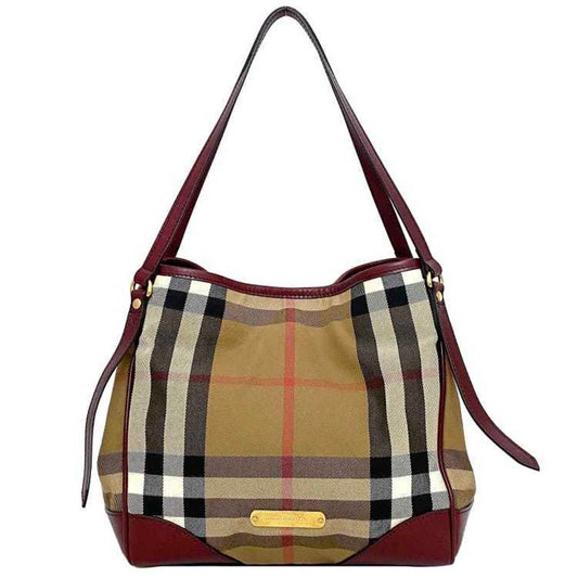 Burberry   Color Canvas Leather Tote Bag ()