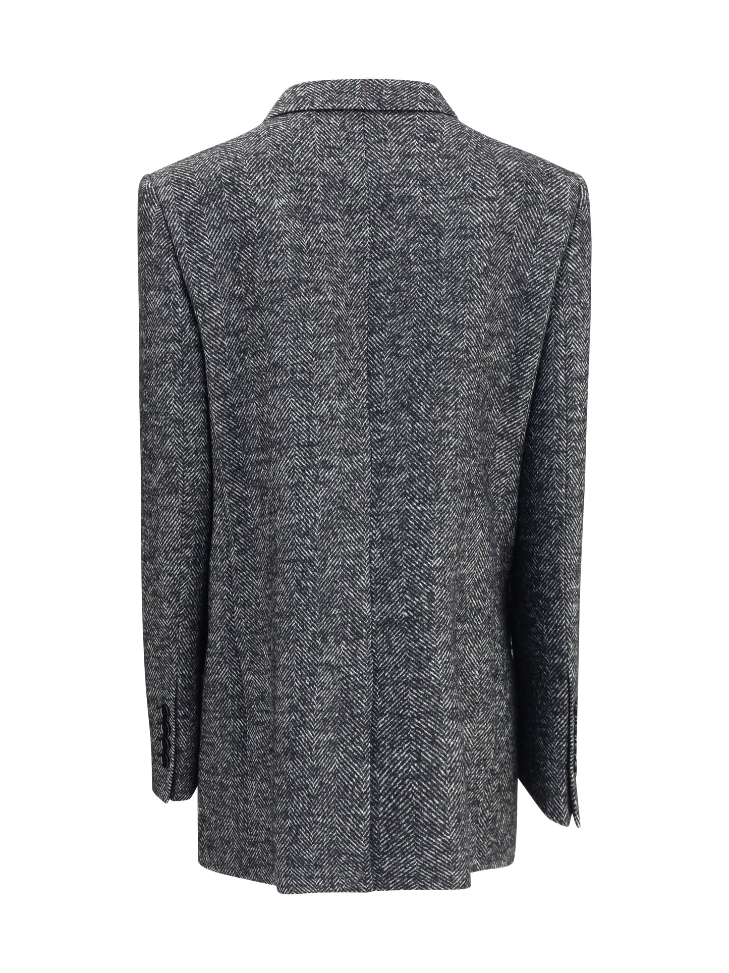 Dolce & Gabbana Women Double-Breasted Chevron Blazer