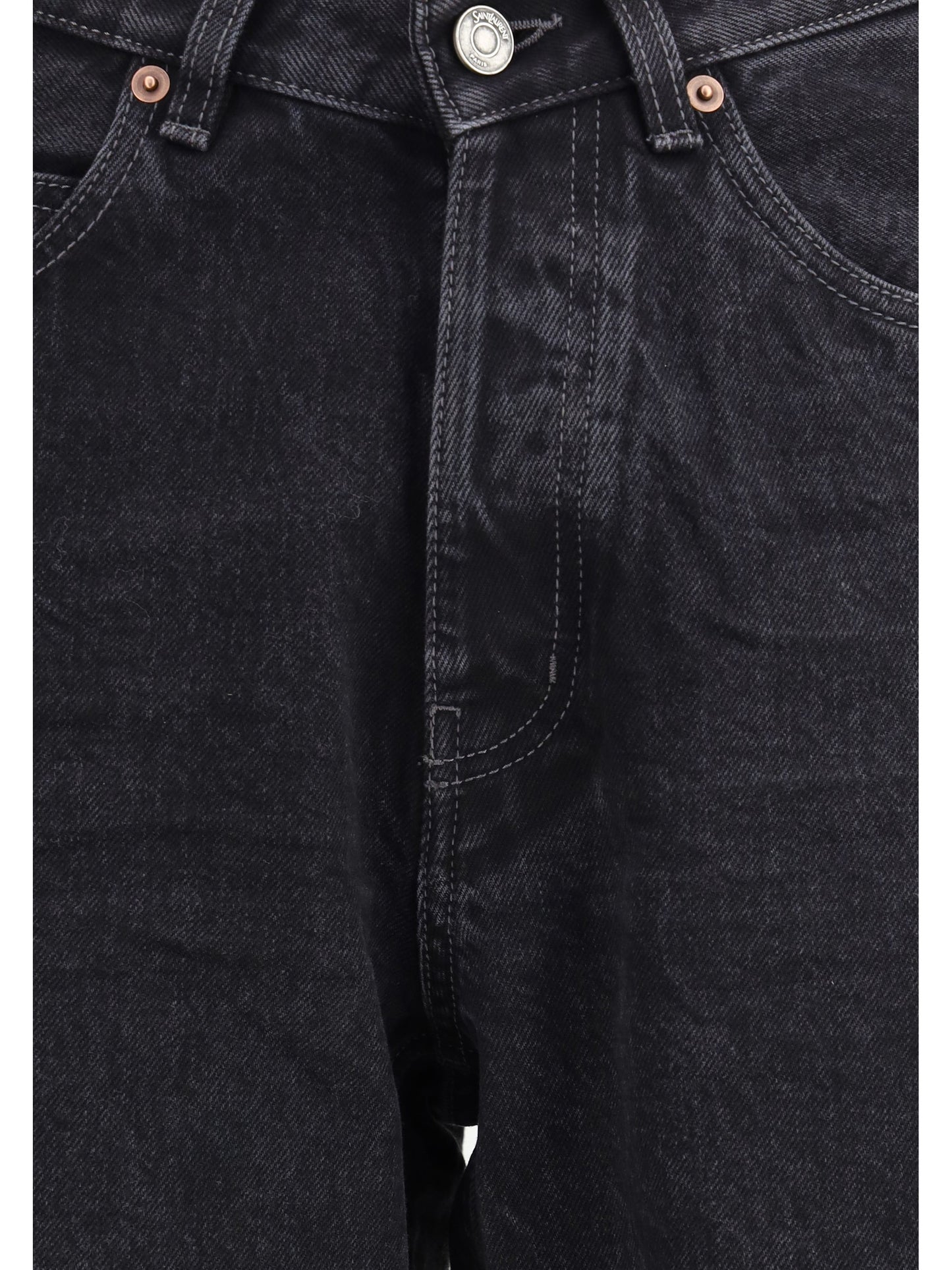 Saint Laurent Women V-Waist Jeans