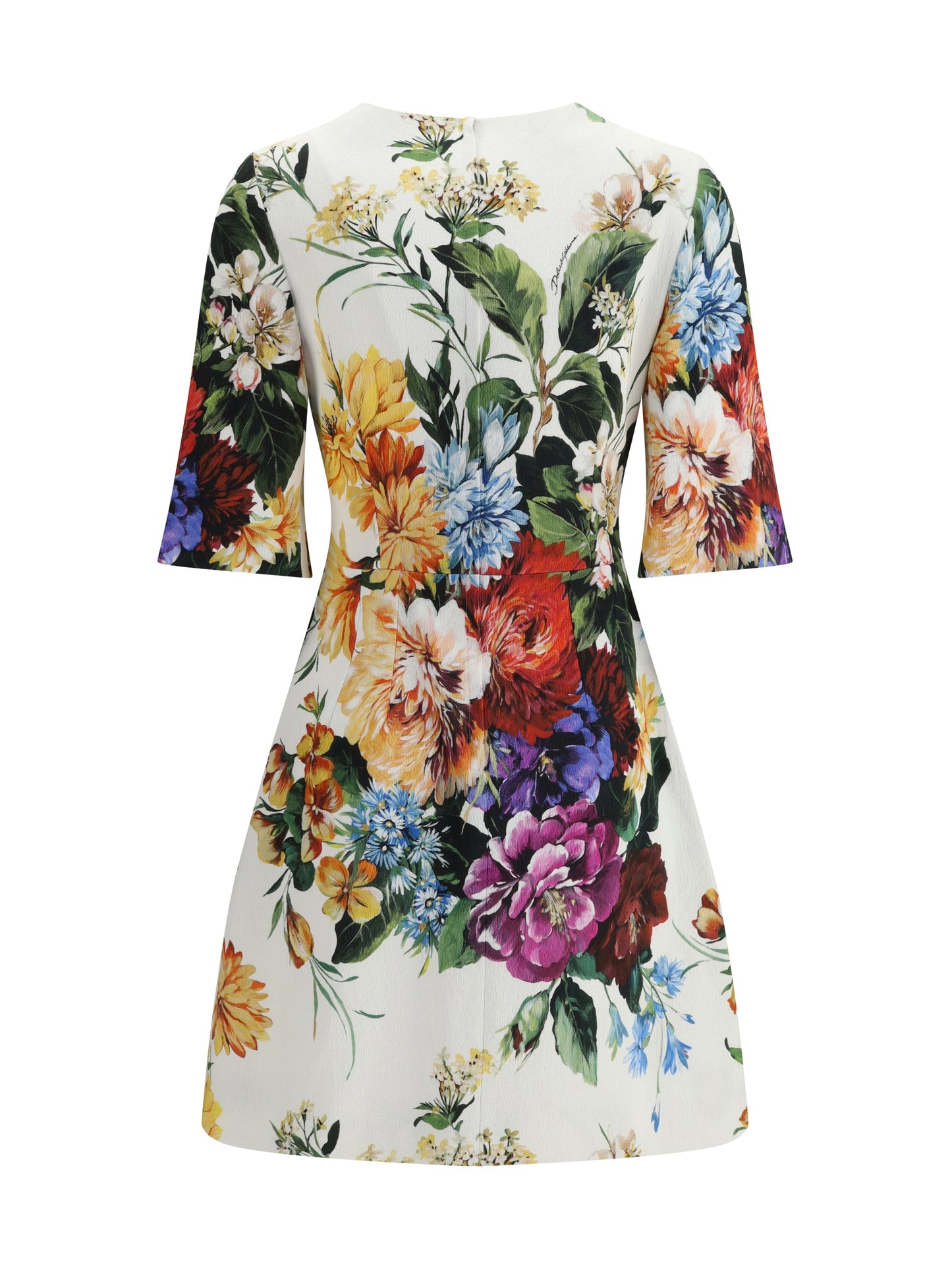 Dolce & Gabbana Women Bouquet-Print Midi Dress