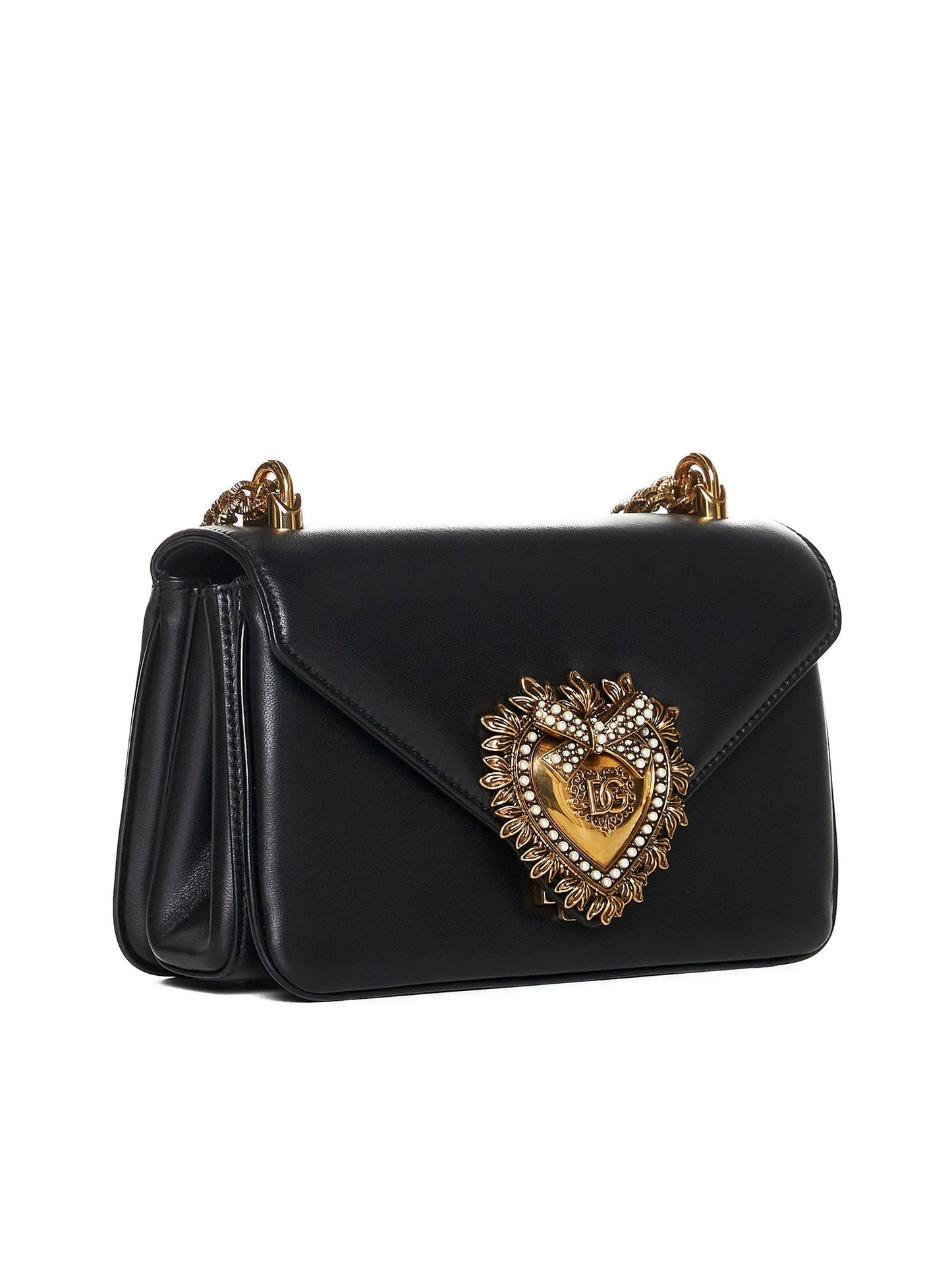 Dolce & Gabbana Women Devotion Nappa Leather Shoulder Bag