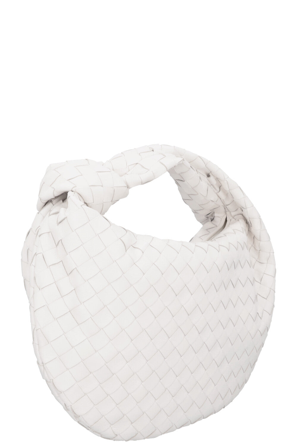BOTTEGA VENETA Teen Jodie Intrecciato White