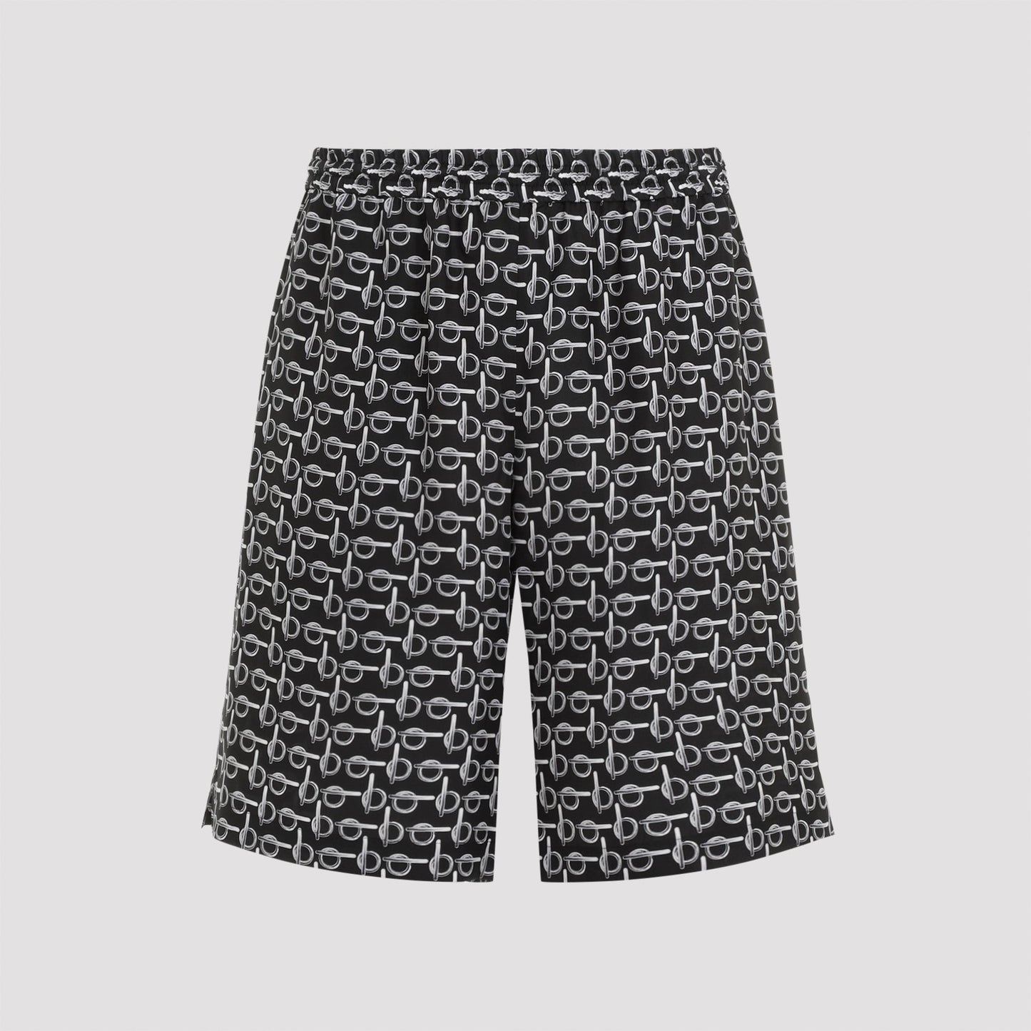 BURBERRY Luxurious Silk Shorts for Men - Relaxed Fit