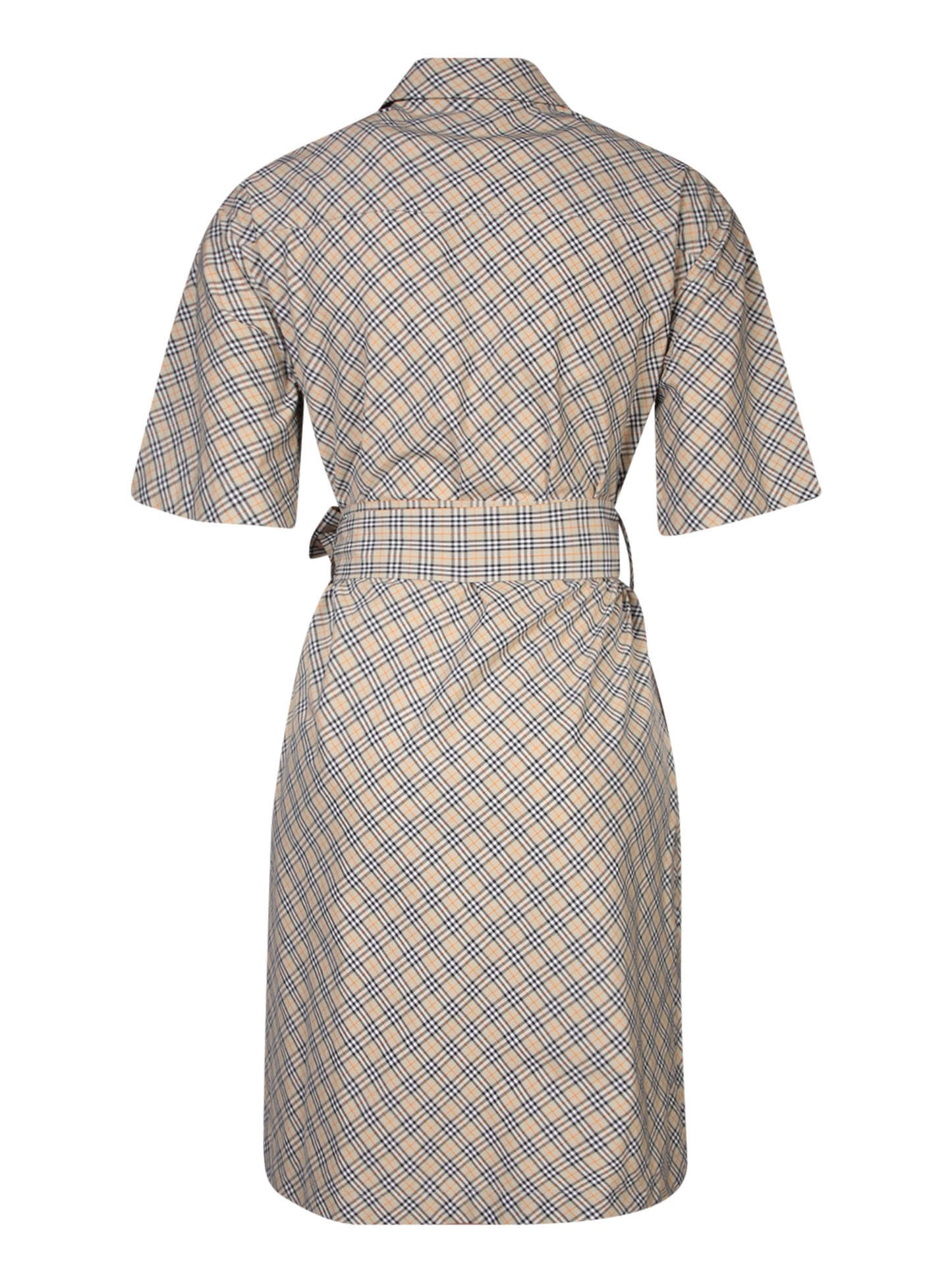 BURBERRY Charming Mini Check Dress for Women