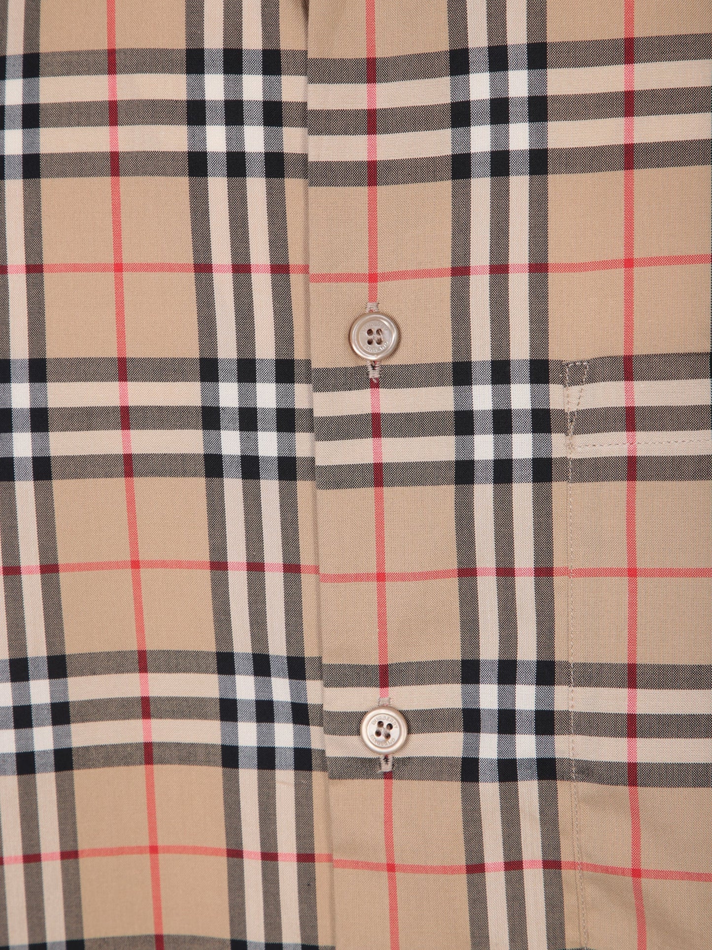 BURBERRY Classic Long Sleeve Shirt for Men