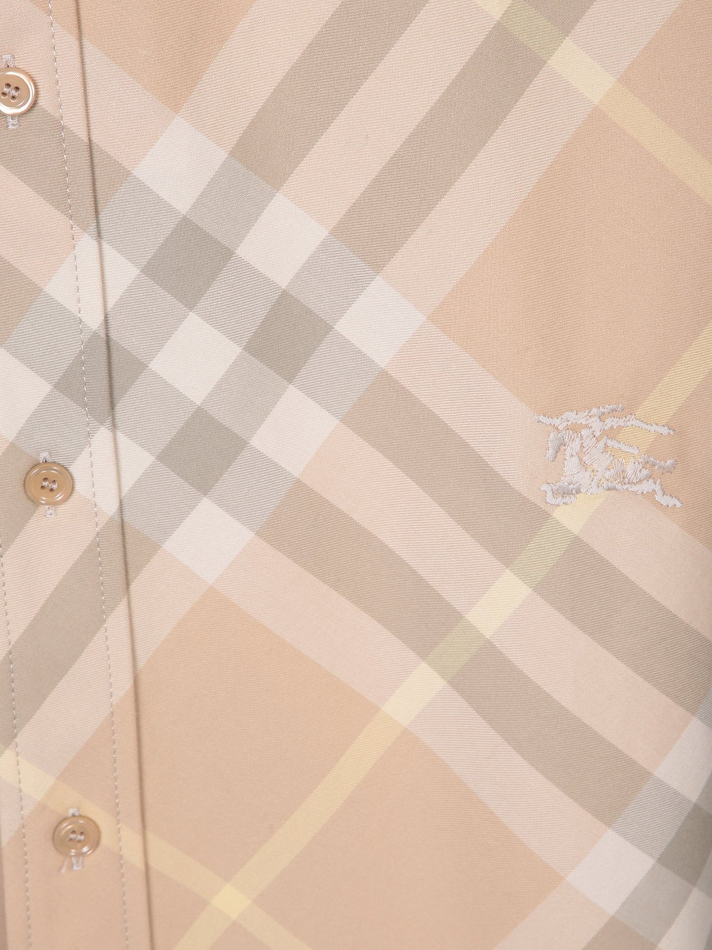 BURBERRY Short Sleeve Button-Up Shirt for Men