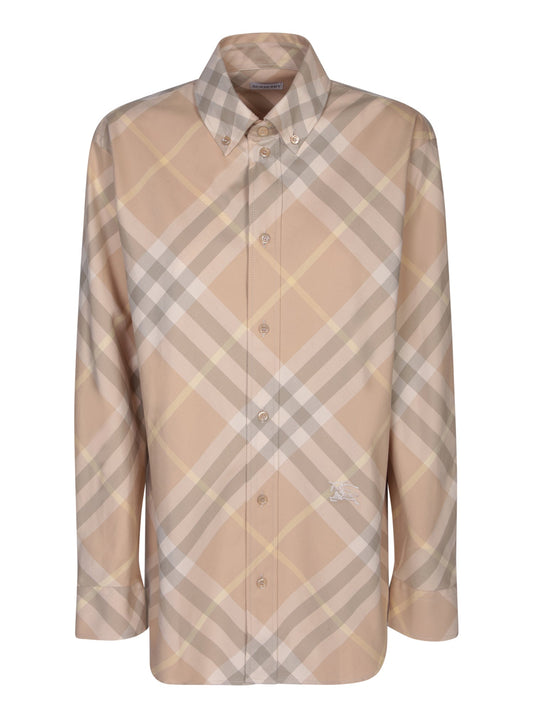 BURBERRY Classic Short Sleeve Cotton Shirt for Women