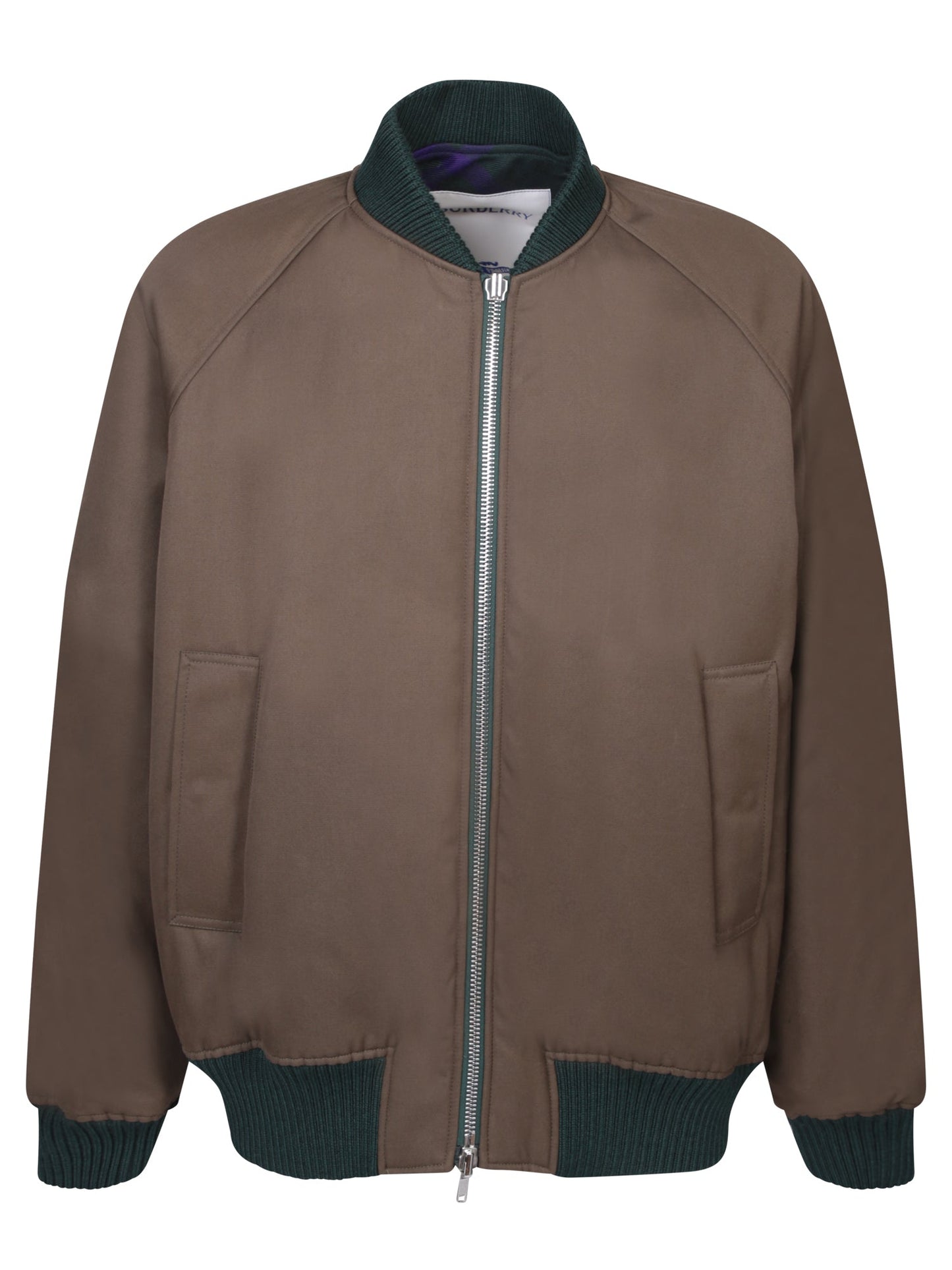BURBERRY Reversible Bomber Jacket with Equestrian Design - Men's