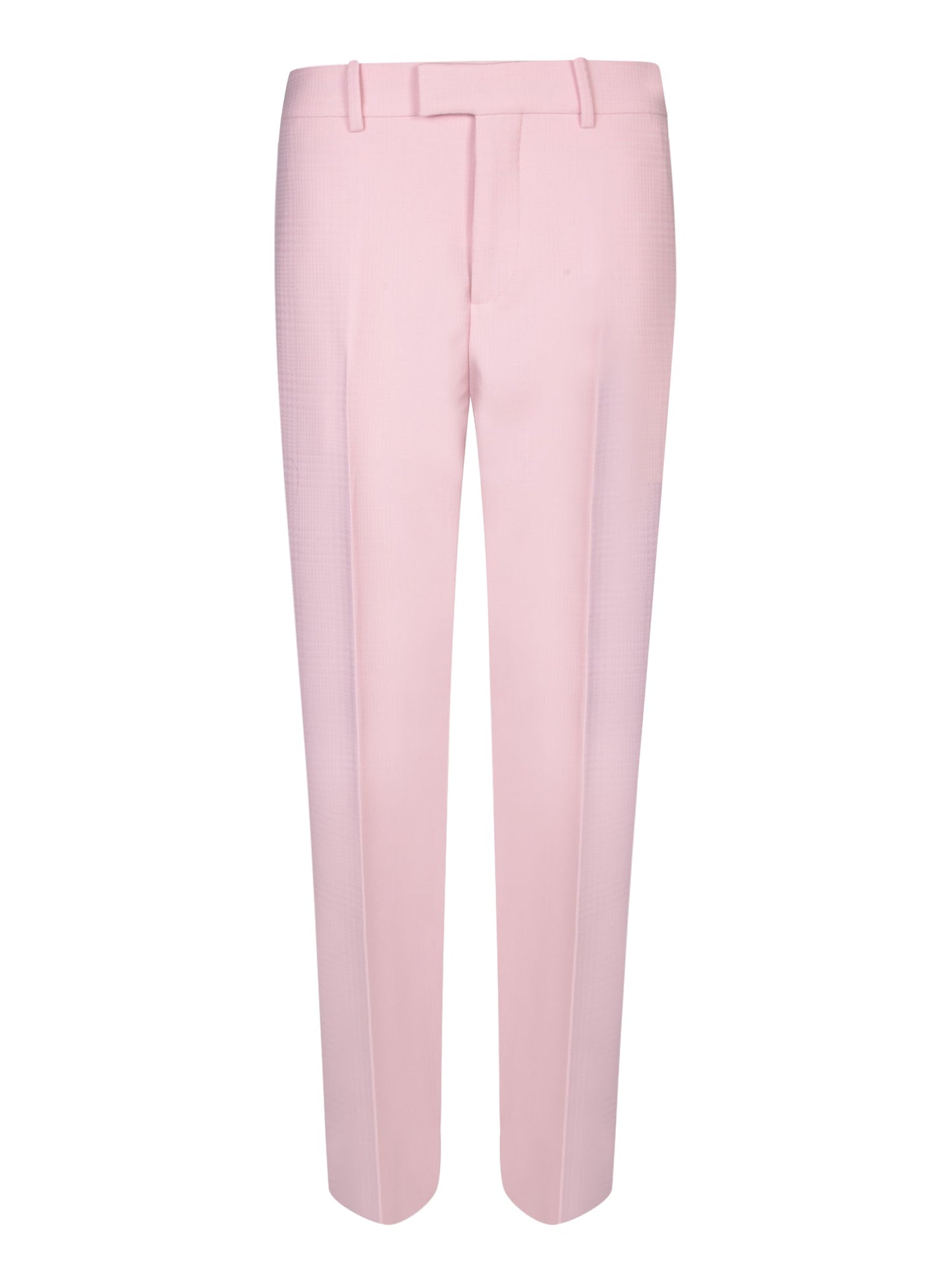 BURBERRY High Waist Semi-Wide Fit Trousers