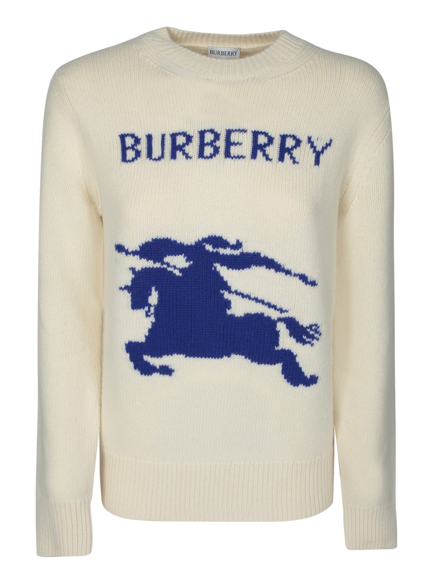 BURBERRY Elegant Knitwear with Striking Horse Motif