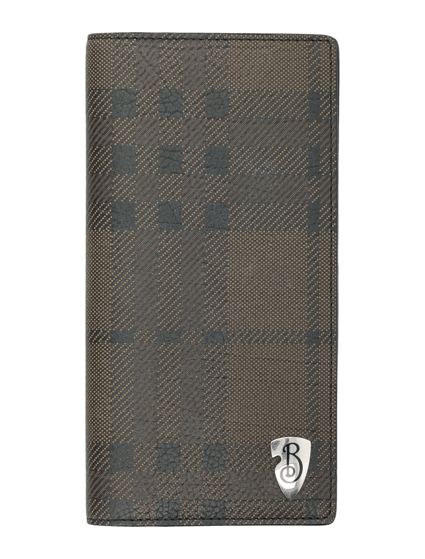 BURBERRY B Shield Continental Wallet 19cm x 9.5cm