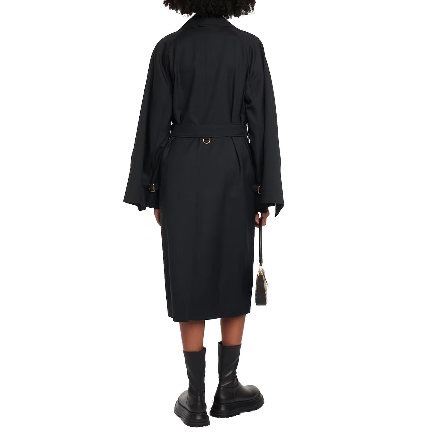 BURBERRY Wool Blend Trench Jacket