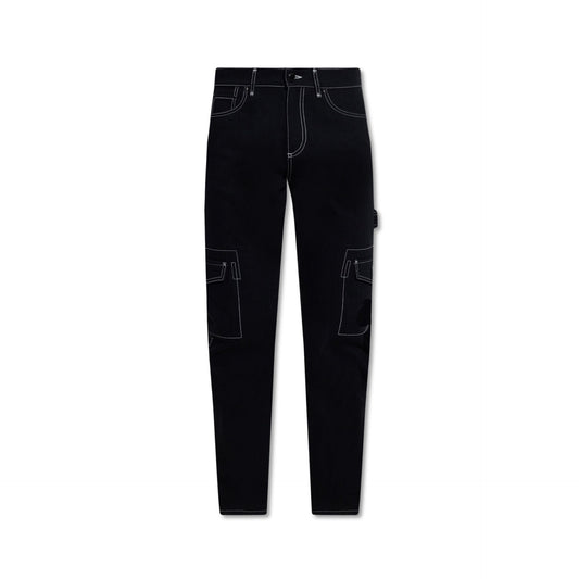 BURBERRY Stylish Denim Cargo Pants for Men
