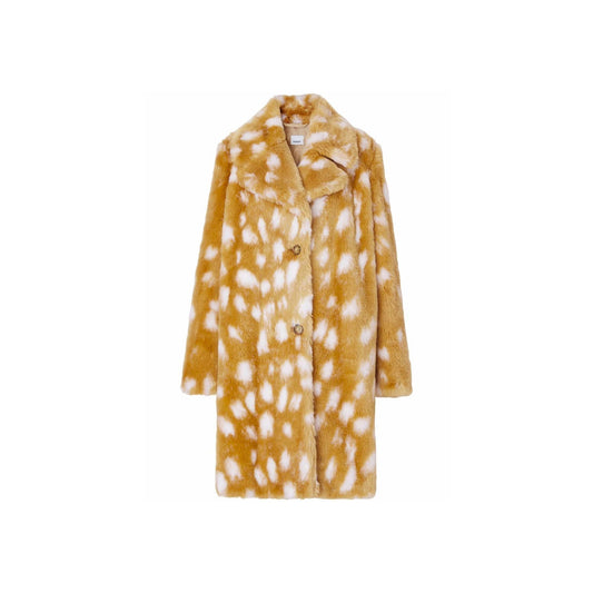 BURBERRY Faux Fur Jacket