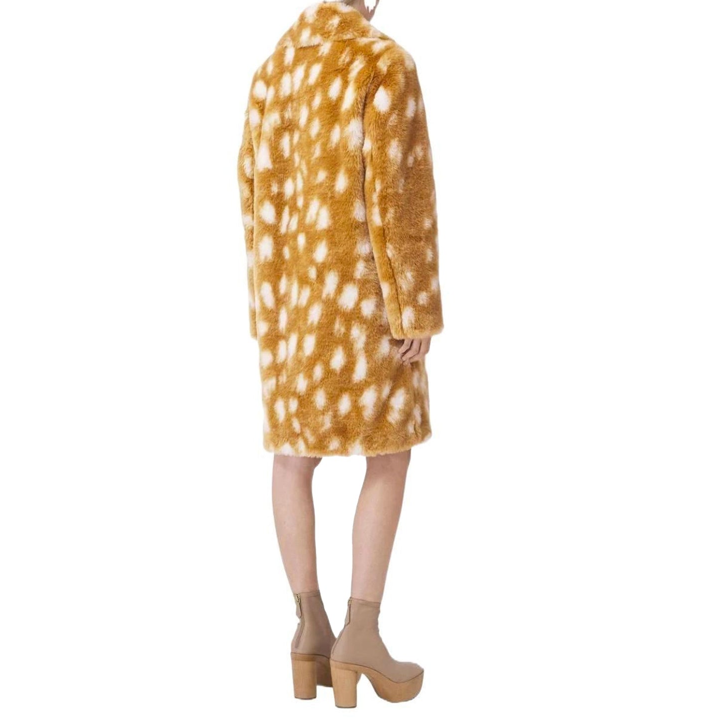 BURBERRY Faux Fur Jacket