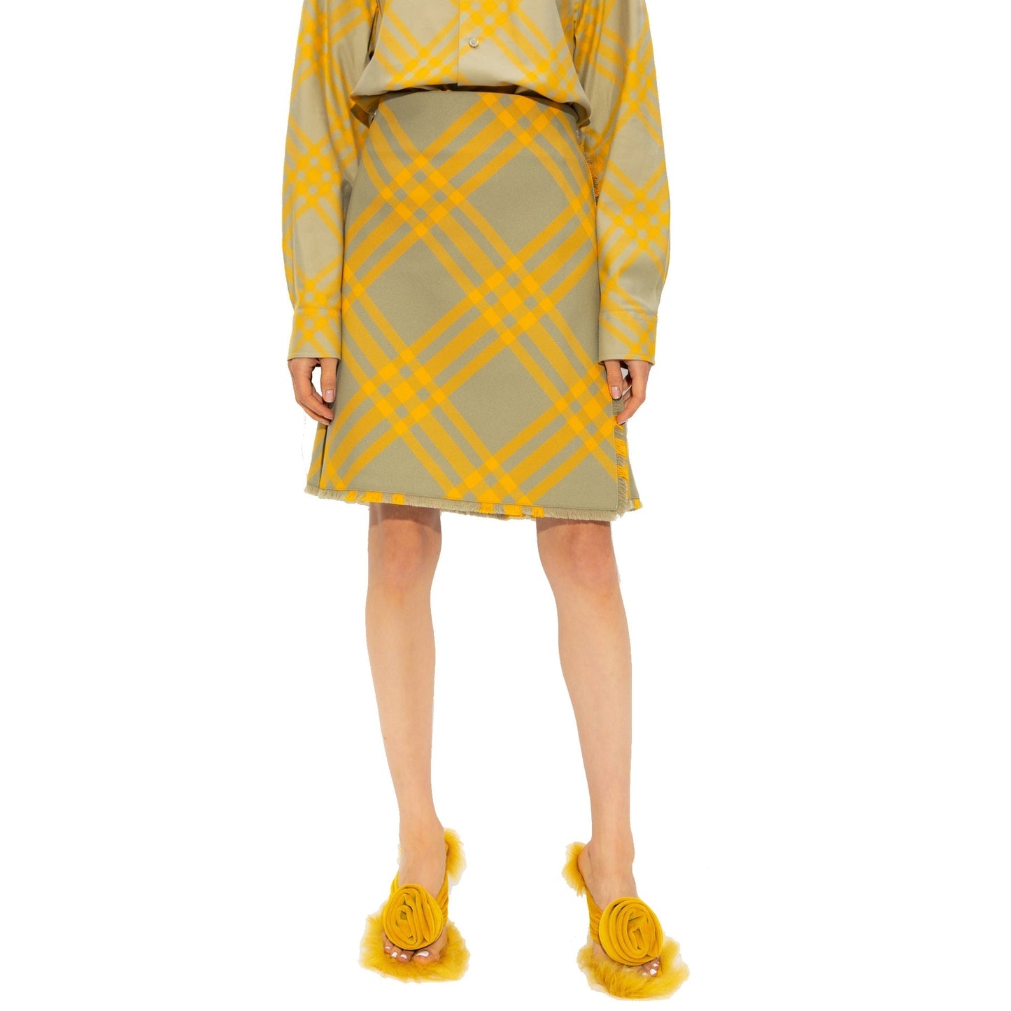 BURBERRY Kilt Style Mini Skirt - Size 6