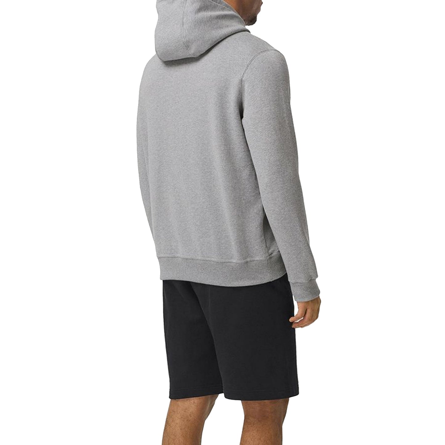 BURBERRY Logo Cotton Sweater with Drawstring Hood
