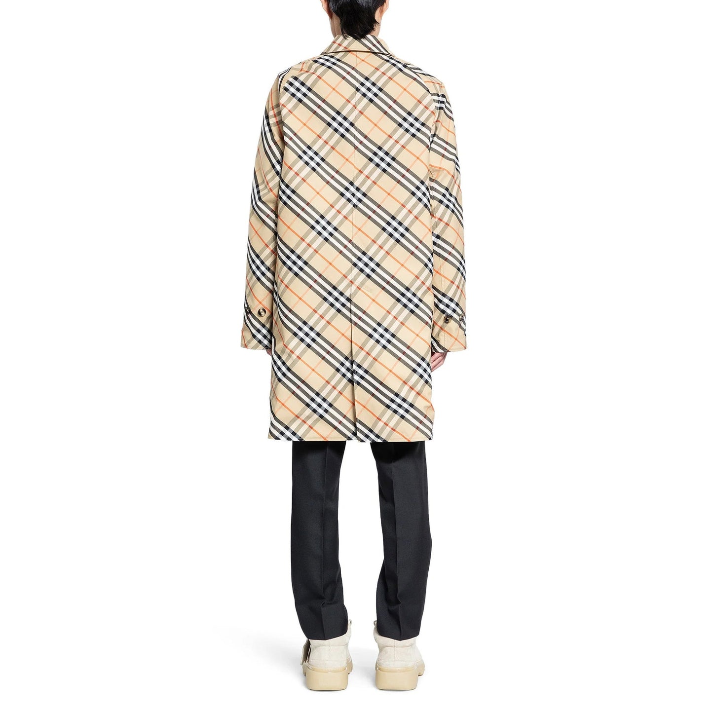 BURBERRY Reversible Gabardine Car Jacket for Men