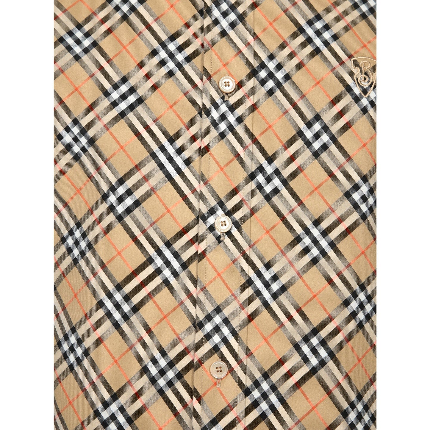 BURBERRY Sand Check Shirt for Men