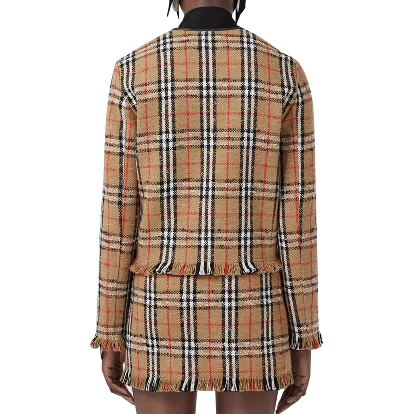 BURBERRY Vintage Check Motif Jacket