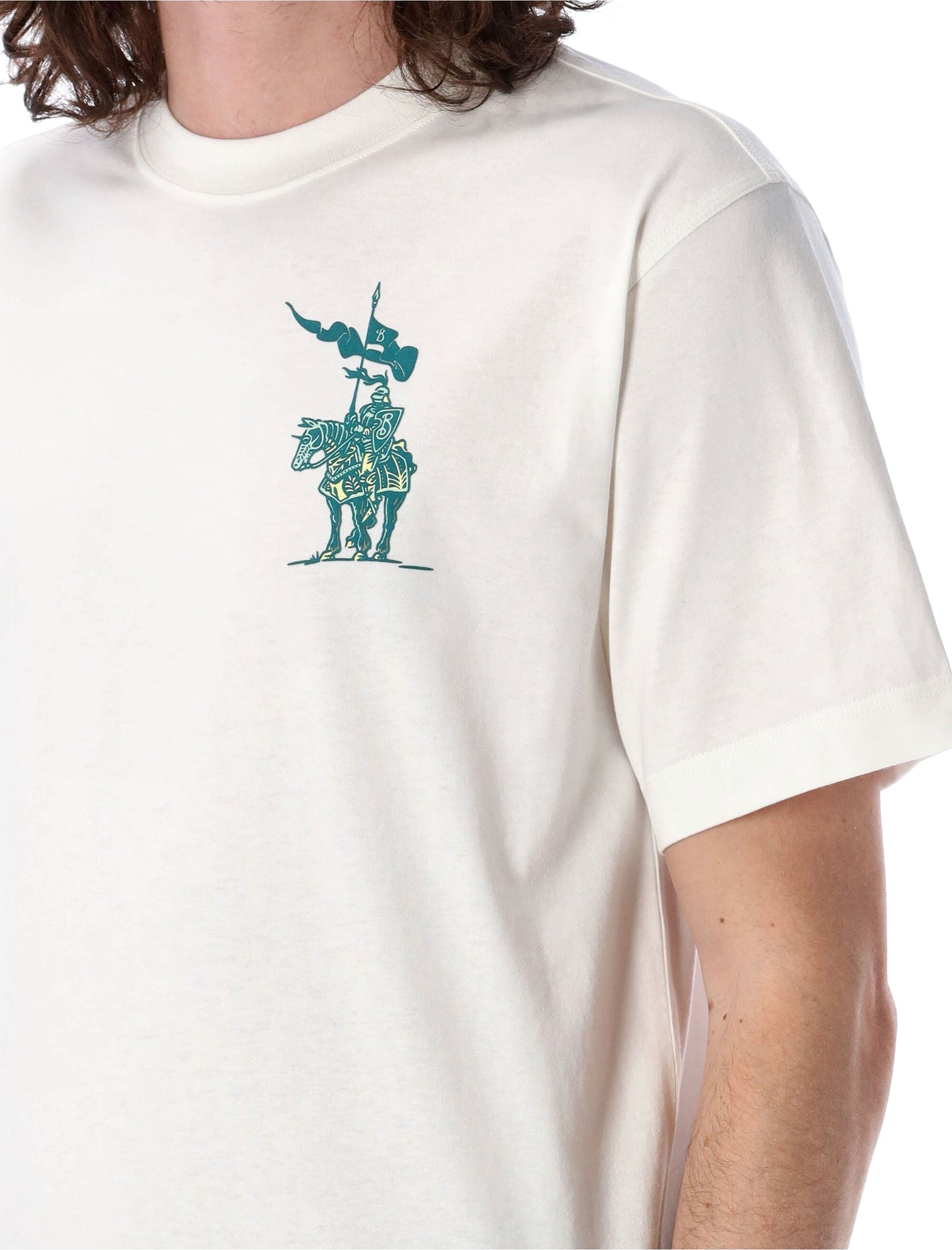 BURBERRY Men's EKD Cotton T-Shirt - Regular Fit