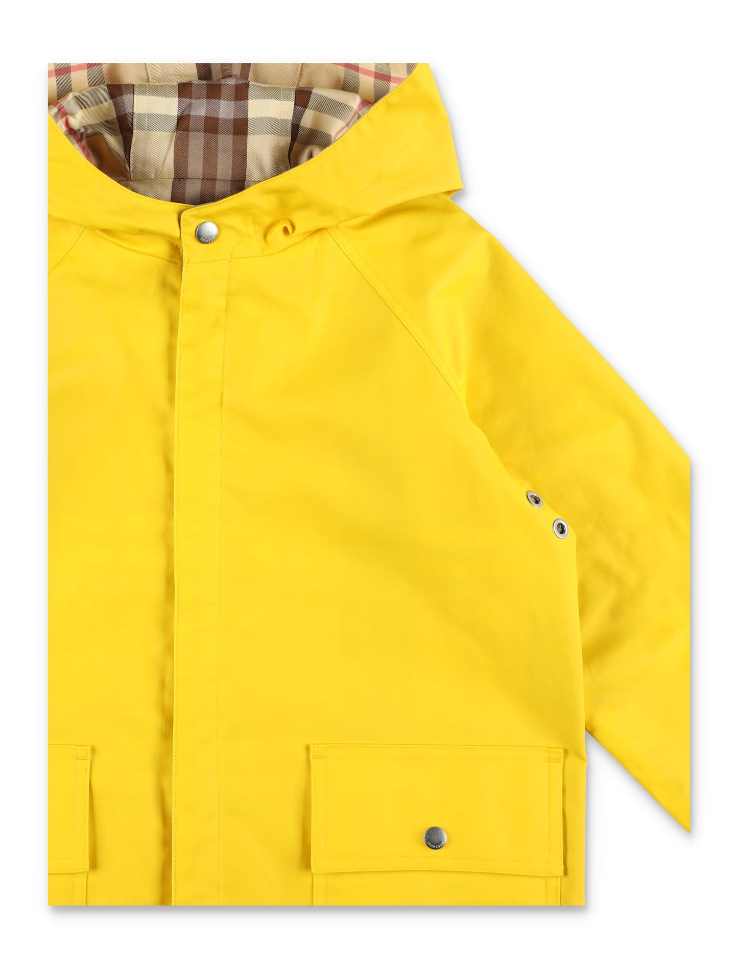 BURBERRY Reversible Check Cotton Jacket for Boys