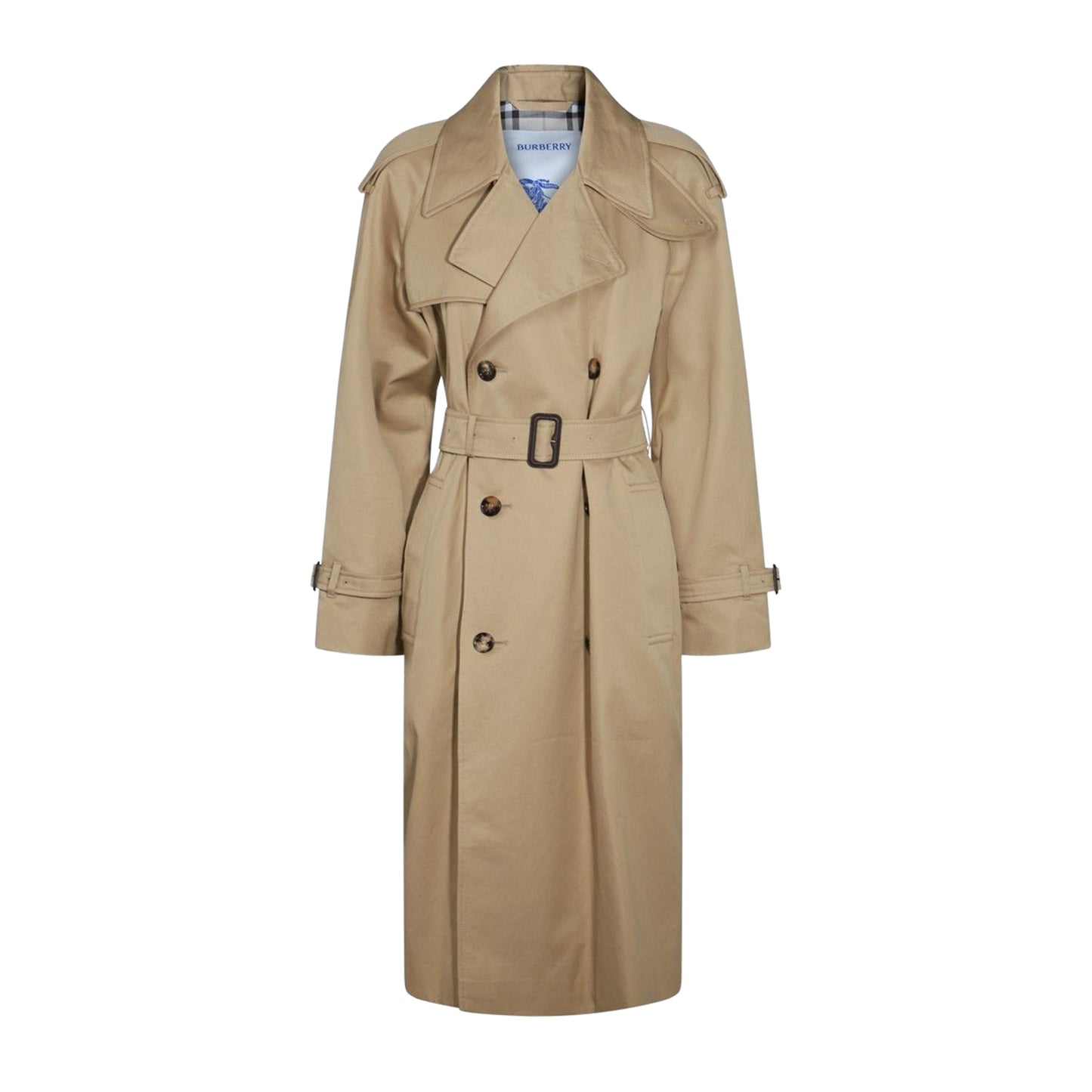 BURBERRY Sleek Fit Cotton Jacket for Women - Size 5.5