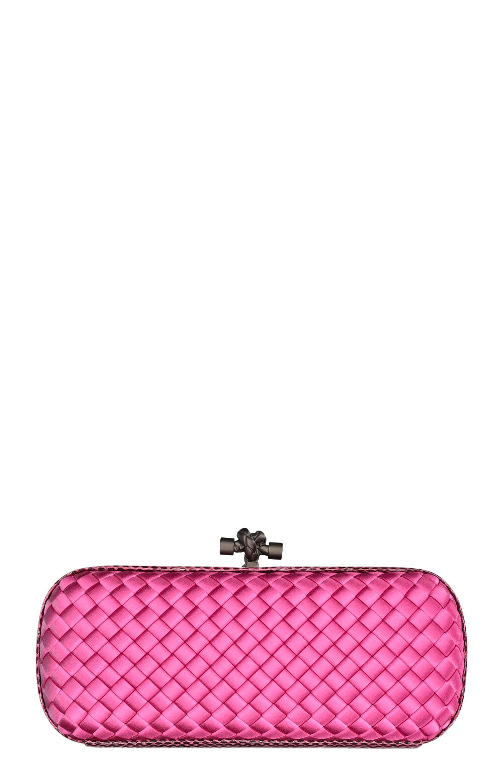 BOTTEGA VENETA Knot Clutch Silk Pink