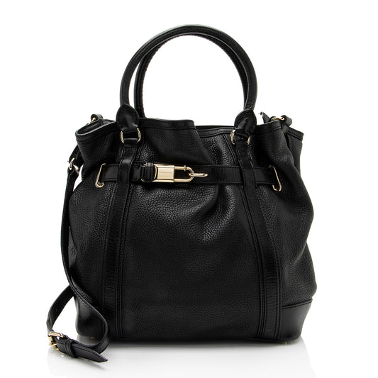 Burberry Calfskin Golderton Tote (SHF-dTtZRD)