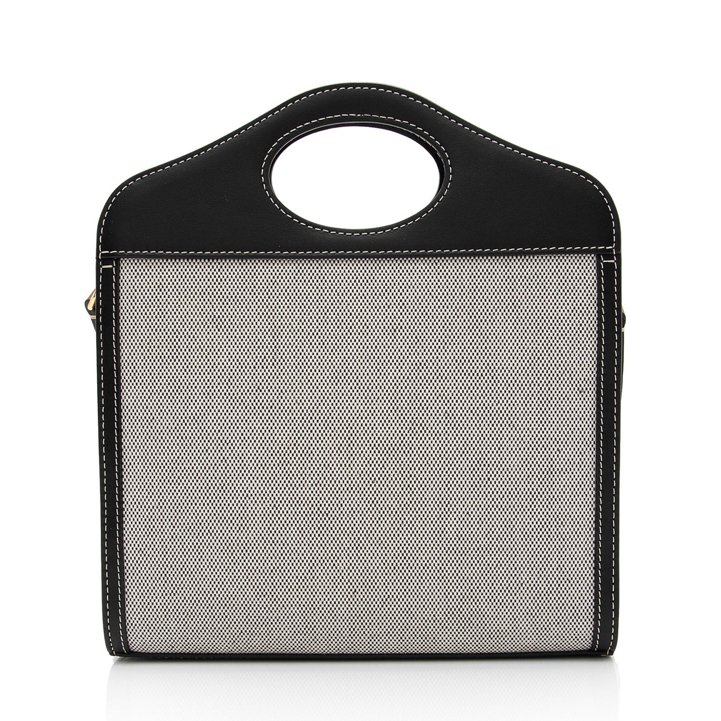 Burberry Canvas Horseferry Mini Pocket Tote (SHF-P7WK3S)