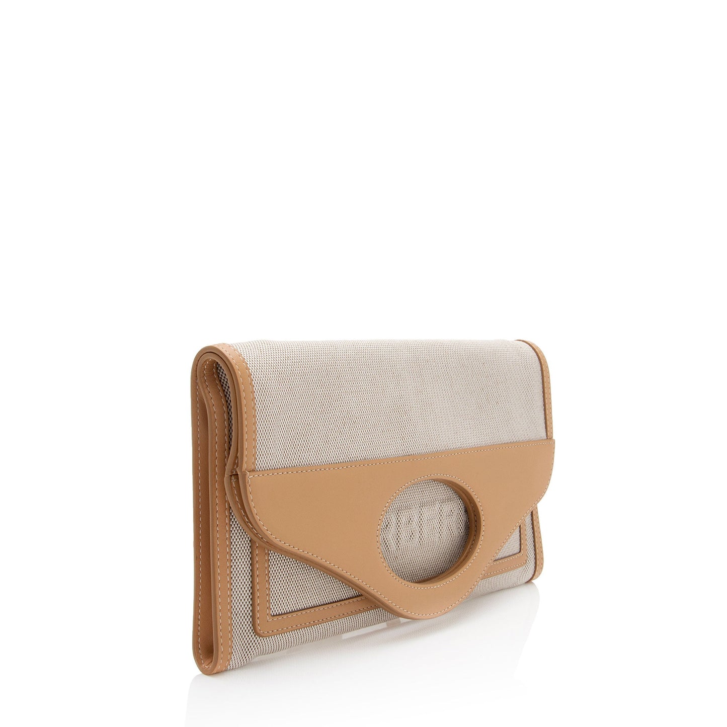 Burberry Canvas Logo Small Pocket Clutch (SHF-ji6lXK)