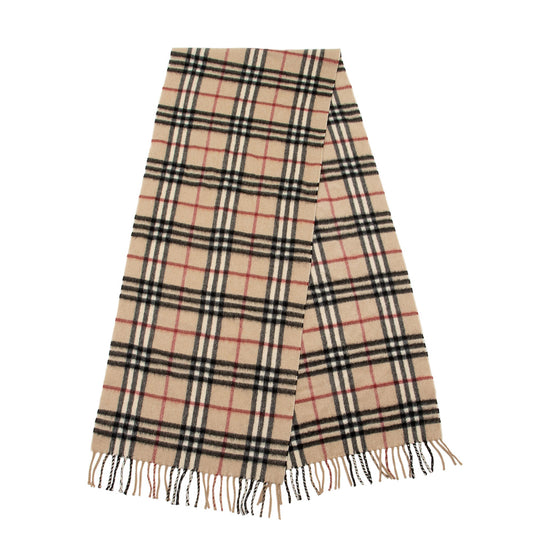Burberry Cashmere Check Scarf (SHF-qez4fj)