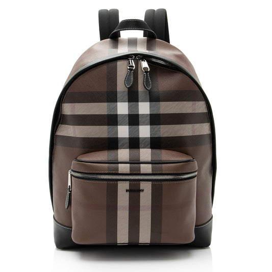 Burberry E-Canvas House Check Jett Backpack (SHF-7Ybyea)
