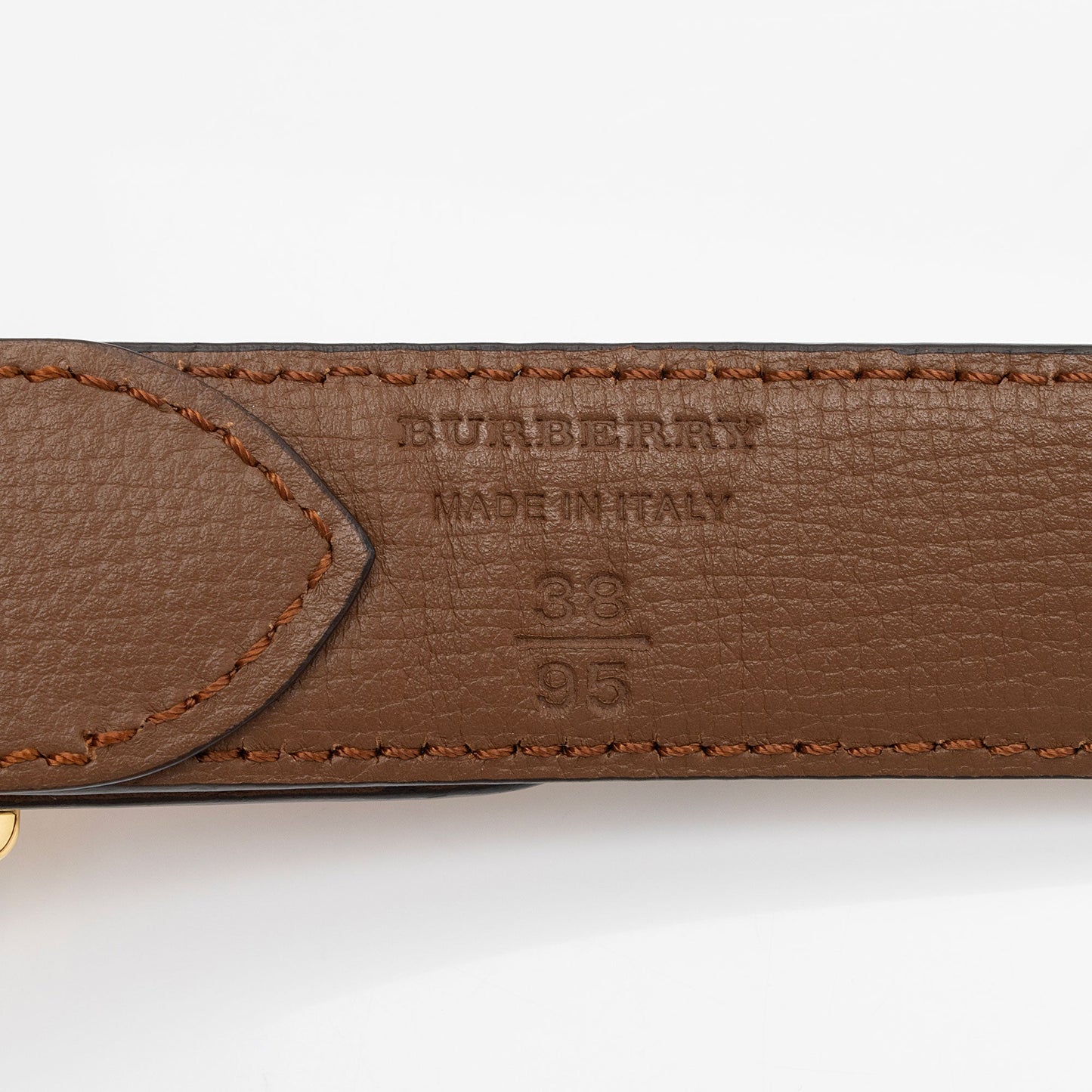 Burberry Haymarket Check Belt - Size 38 / 95 (SHF-ead0mX)