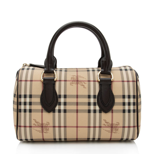 Burberry Haymarket Check Chester Medium Satchel (SHF-6GPrk2)