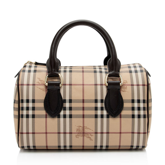 Burberry Haymarket Check Chester Medium Satchel (SHF-s7OT8u)