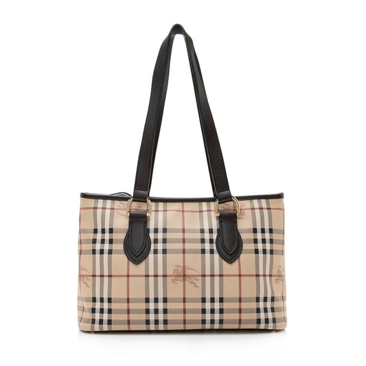 Burberry Haymarket Check Medium Regent Tote (SHF-17589)