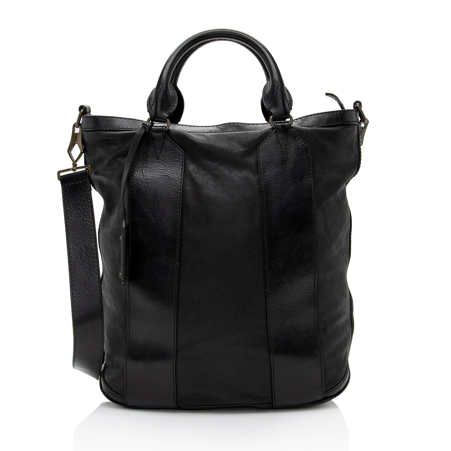 Burberry Leather Bonington Tote (SHF-07pRvX)
