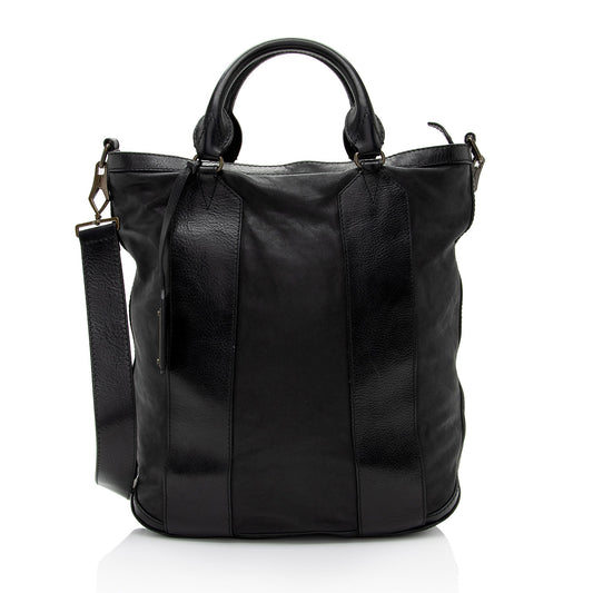 Burberry Leather Bonington Tote (SHF-07pRvX)