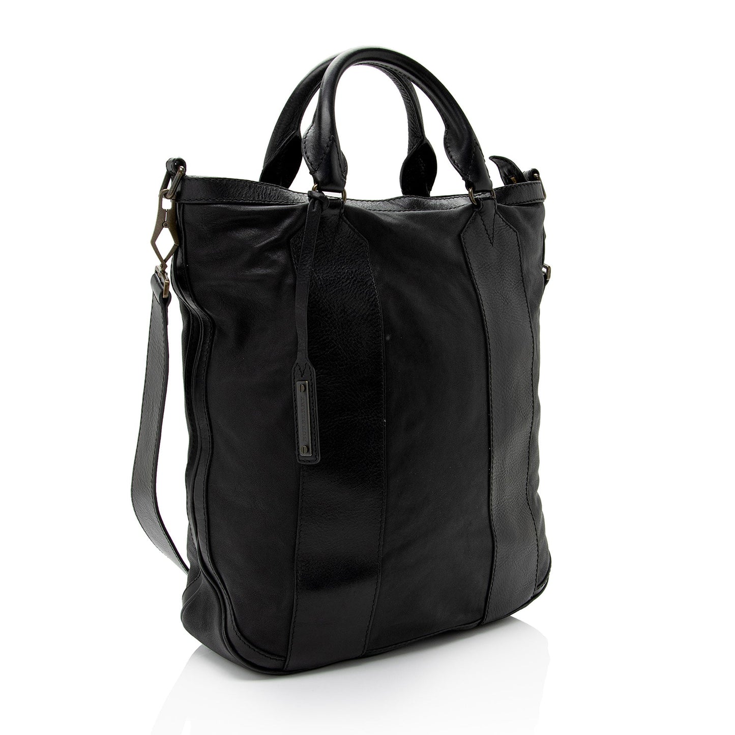 Burberry Leather Bonington Tote (SHF-07pRvX)
