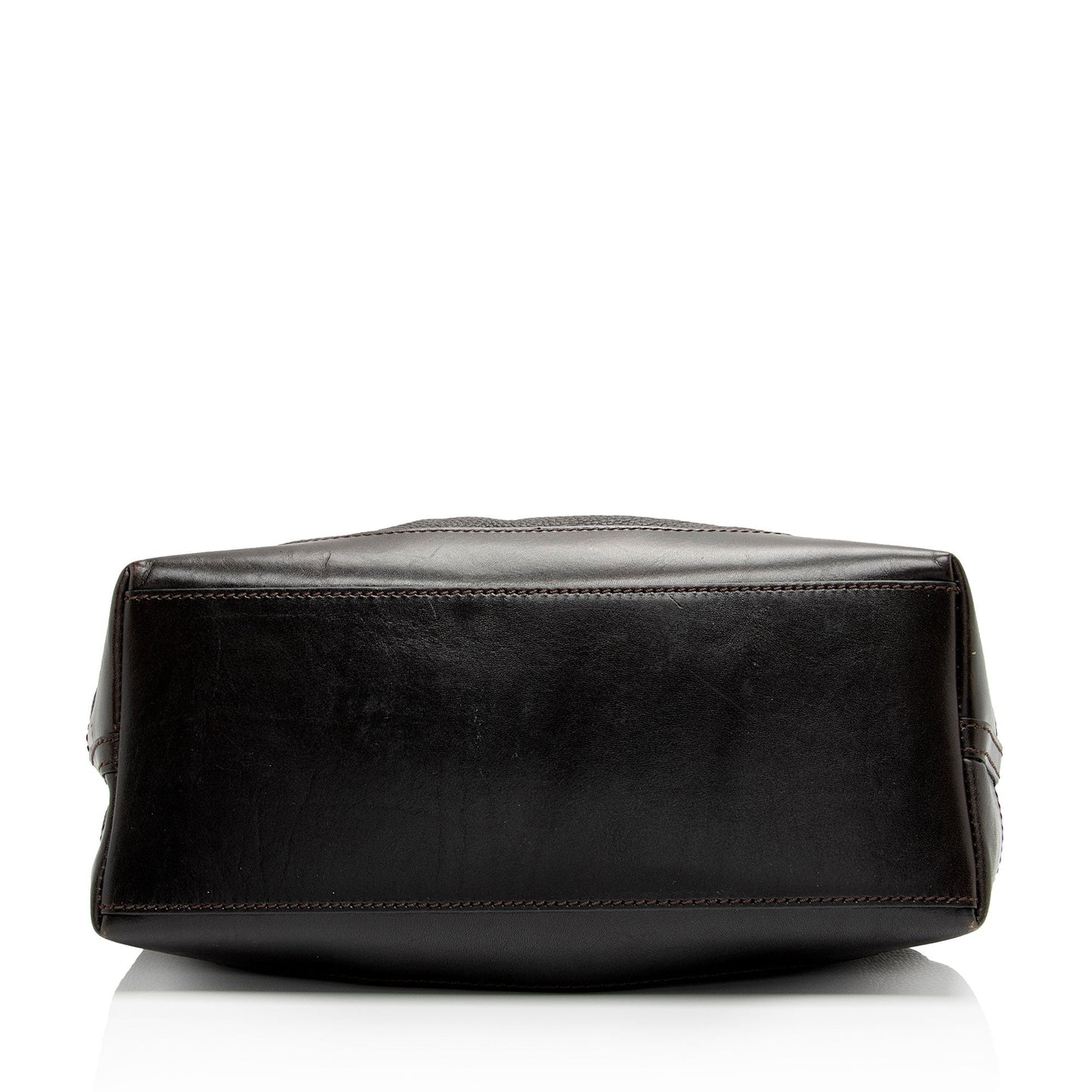 Burberry Leather Buckle Satchel (SHF-OSbihJ)