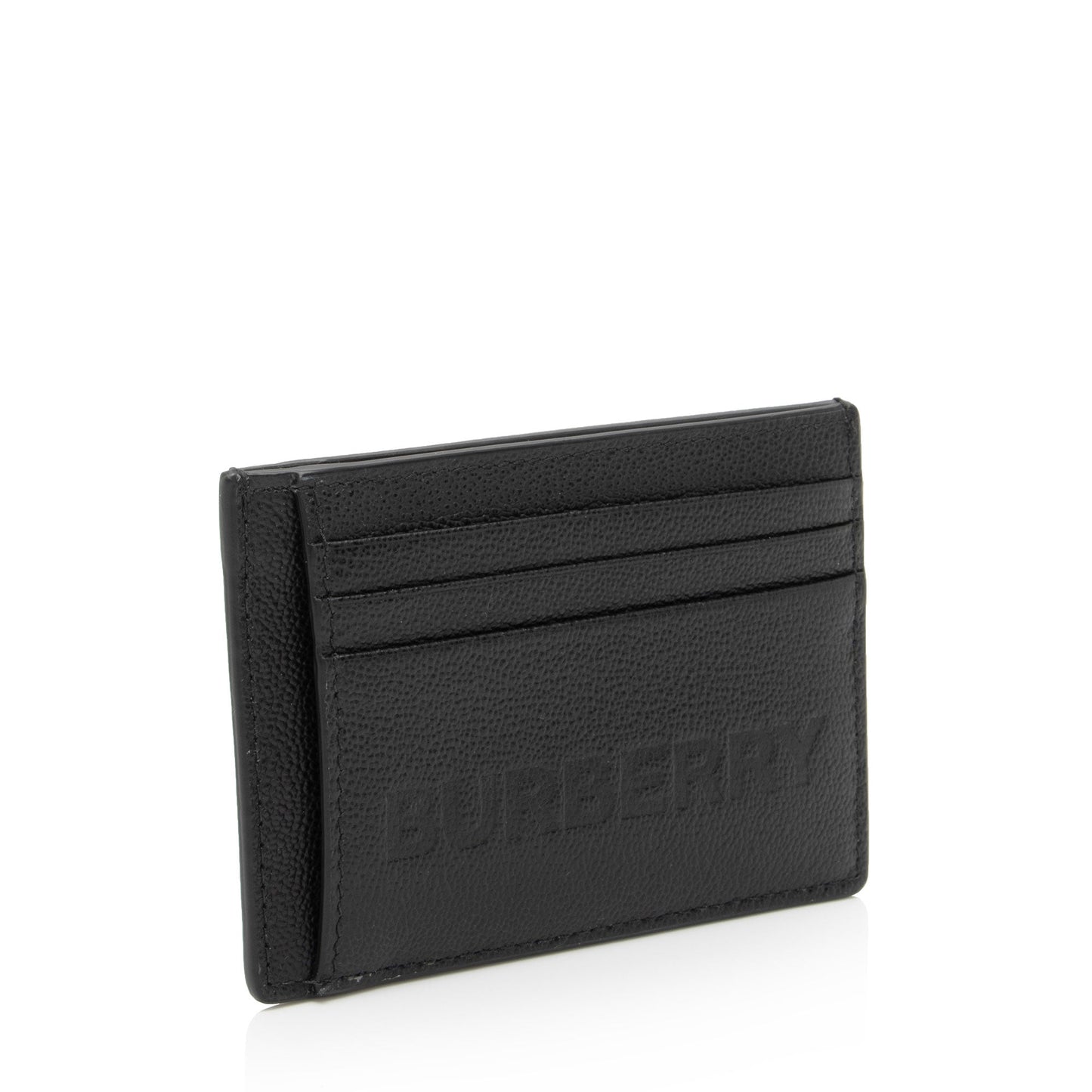 Burberry Leather Money Clip Card Case (SHF-5J0Q3i)