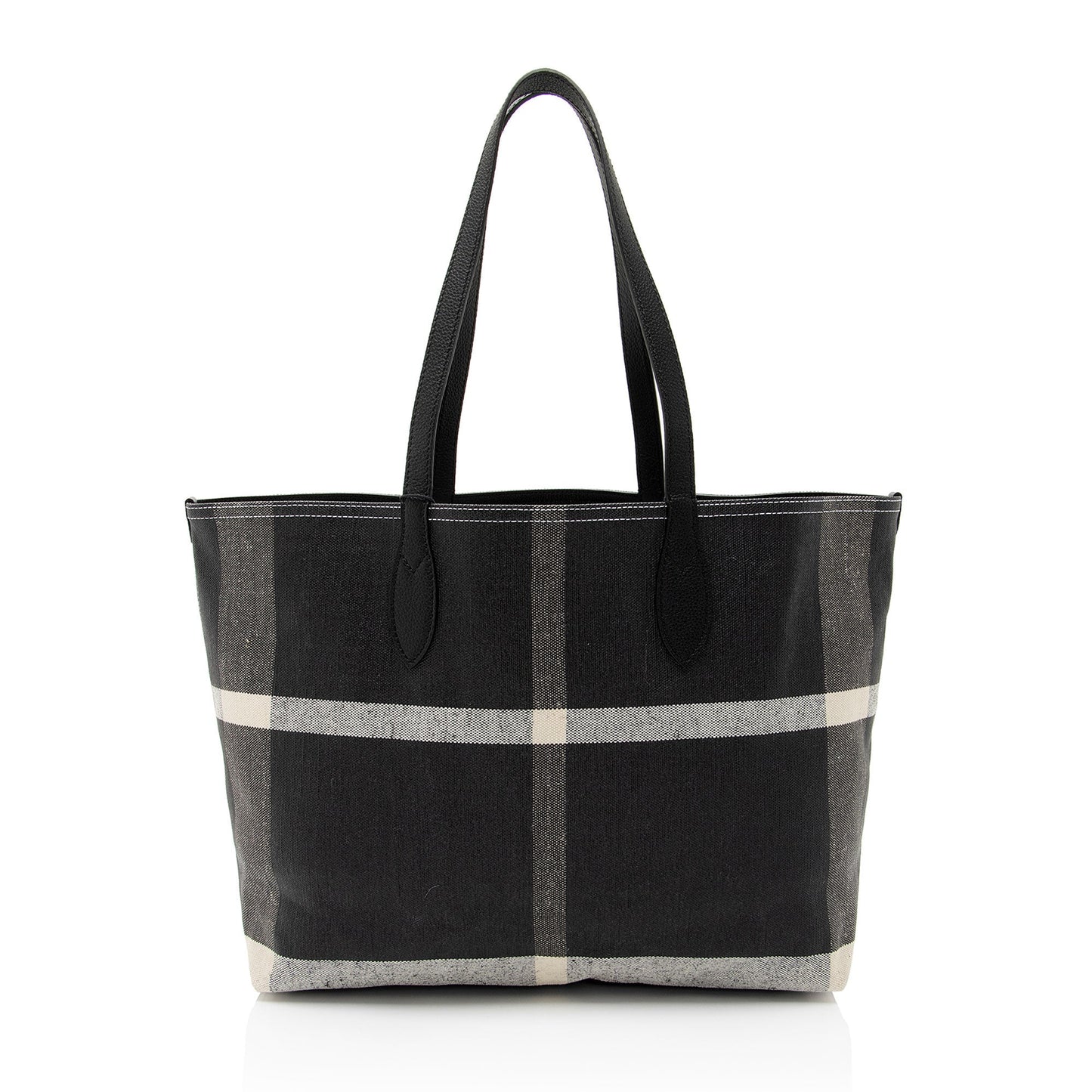 Burberry Mega Check Doodle Medium Tote (SHF-AgRSXK)