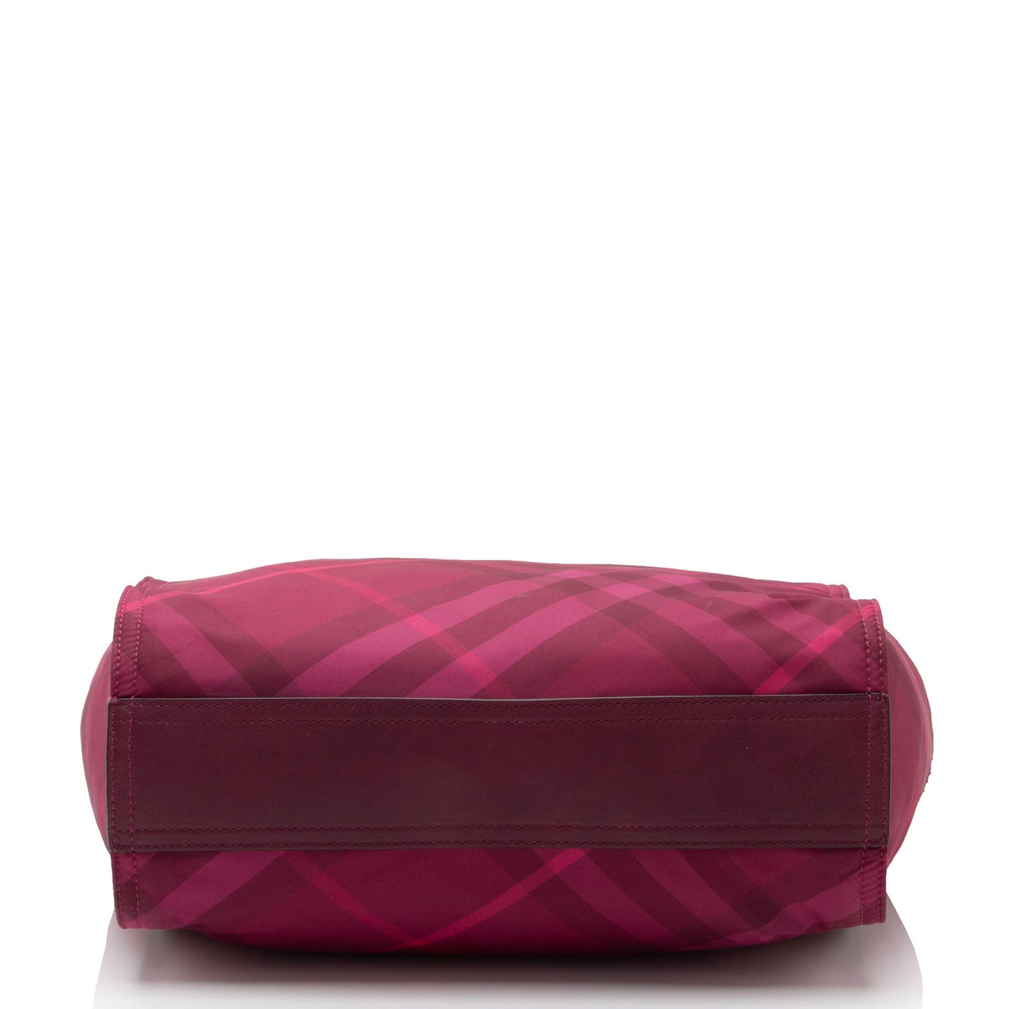 Burberry Nylon Check Buckleigh Packable Small Tote (SHF-ibEbJ7)