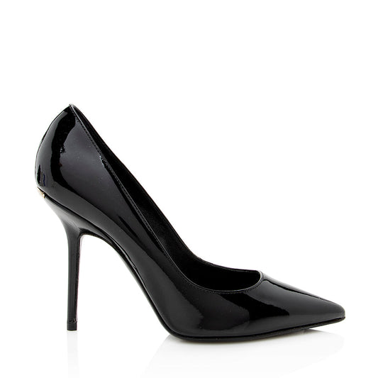Burberry Patent Leather Pumps - Size 5.5 / 35.5 (SHF-19324)