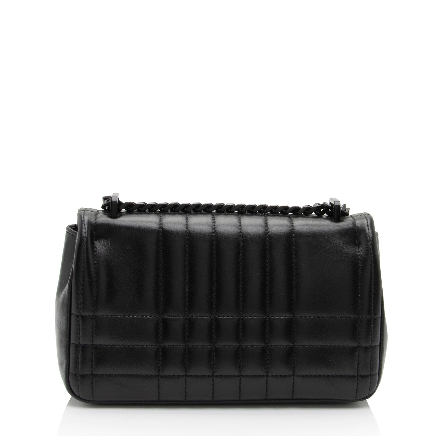 Burberry Quilted Lambskin TB Lola Chain Small Crossbody Bag (SHF-MfRHJB)