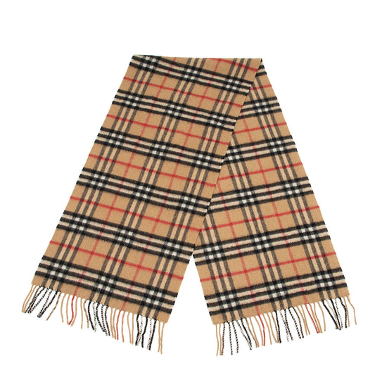 Burberry Vintage Cashmere Check Scarf (SHF-YmAJML)