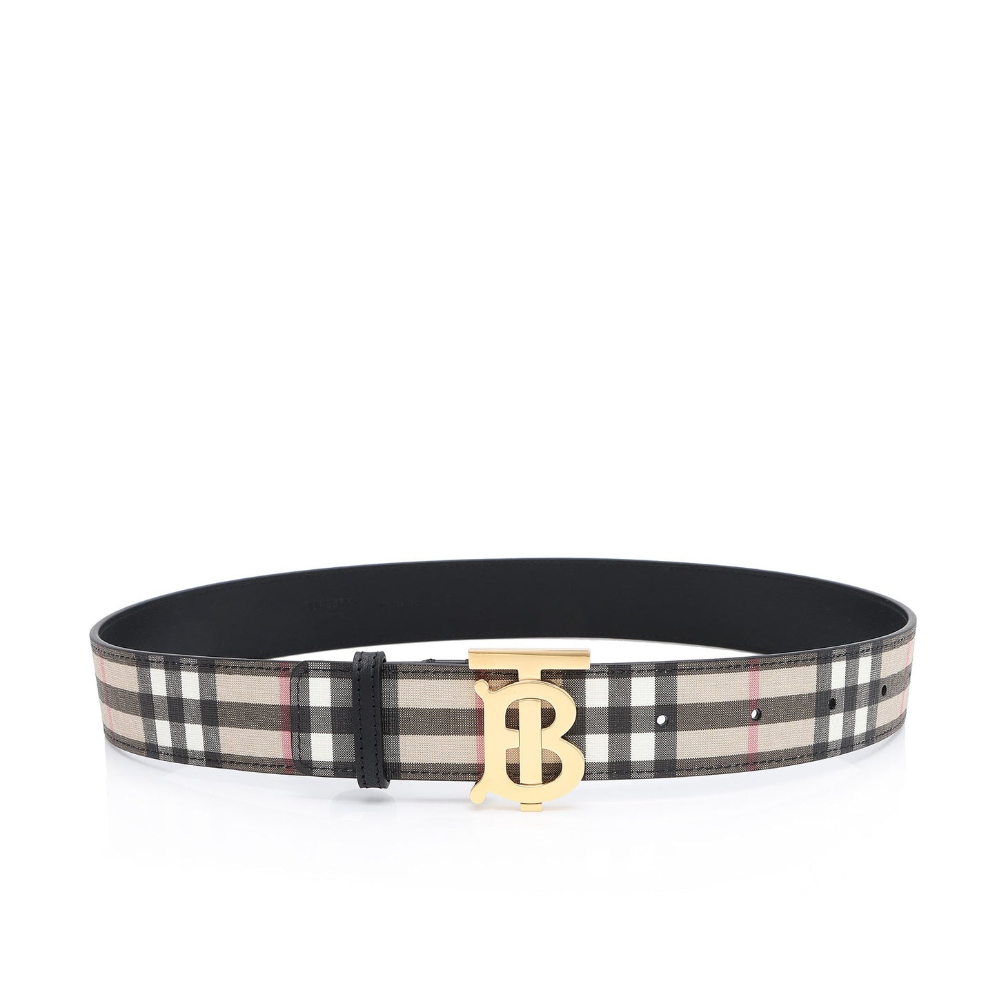 Burberry Vintage Check TB Belt - Size 26 / 65 (SHF-Ml1gi3)
