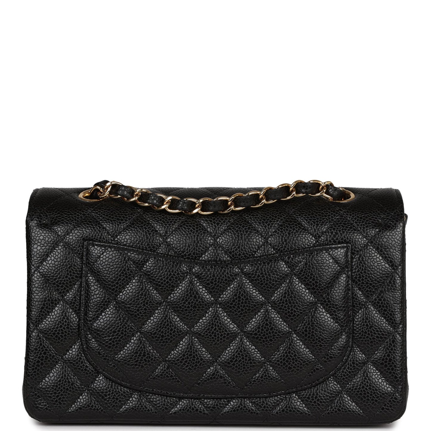 Chanel Small Classic Double Flap Black Caviar Gold Hardware