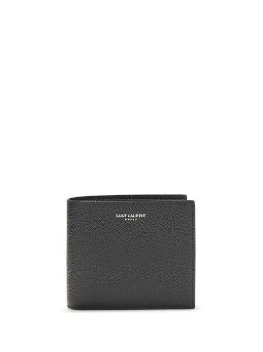Saint Laurent Men Leather Wallet